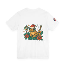 Load image into Gallery viewer, Christmas in Puerto Rico T-Shirt — Coquí Frog Holiday Tee