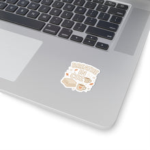 Load image into Gallery viewer, Breathe In Cozy Sticker — Autumn Cozy Aesthetic Laptop & Water Bottle Kiss-Cut Sticker