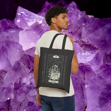 Load image into Gallery viewer, The Reader - Tarot Card Cotton Canvas Tote Bag