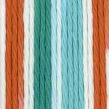 Load image into Gallery viewer, Custom Made Variegated Crochet Mesh Bag