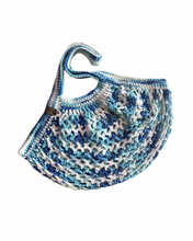 Load image into Gallery viewer, Custom Made Variegated Crochet Mesh Bag