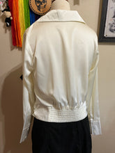 Load image into Gallery viewer, Minimalist Top-Long Sleeved Top-Buttoned Shirt-Designer Women Top-Button Down Shirt-Womens Top-Casual Top-Minimalist Women Blouse-Modern Top