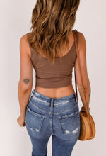 Load image into Gallery viewer, Aesthetic Ruched Bandeau Crop Top Trendy Clothes Fairycore Grunge Y2K Clothing | Seamless Stretchy Ribbed Bohemian Women Top