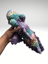 Load image into Gallery viewer, Snuggle Water Dragon in Wildflower
