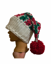 Load image into Gallery viewer, Pre Order Holiday Hat | Slouchy Crochet Beanie
