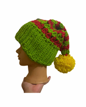 Load image into Gallery viewer, Pre Order Holiday Hat | Slouchy Crochet Beanie
