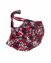 Load image into Gallery viewer, Custom Made Variegated Crochet Mesh Bag
