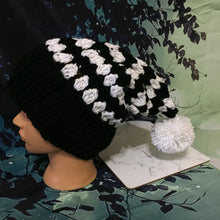 Load image into Gallery viewer, Pre Order Miraculous Ladybug &amp; CatNoir Inspired Witch Hat • crochet slouchy beanie
