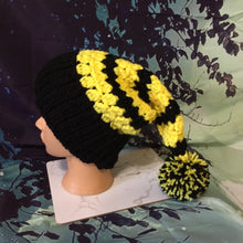 Load image into Gallery viewer, Pre Order Miraculous Ladybug &amp; CatNoir Inspired Witch Hat • crochet slouchy beanie
