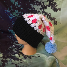 Load image into Gallery viewer, Pre Order Miraculous Ladybug &amp; CatNoir Inspired Witch Hat • crochet slouchy beanie
